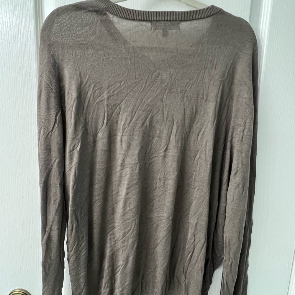 IKE by IKE Behar V-Neck Sweater Green Size XL
